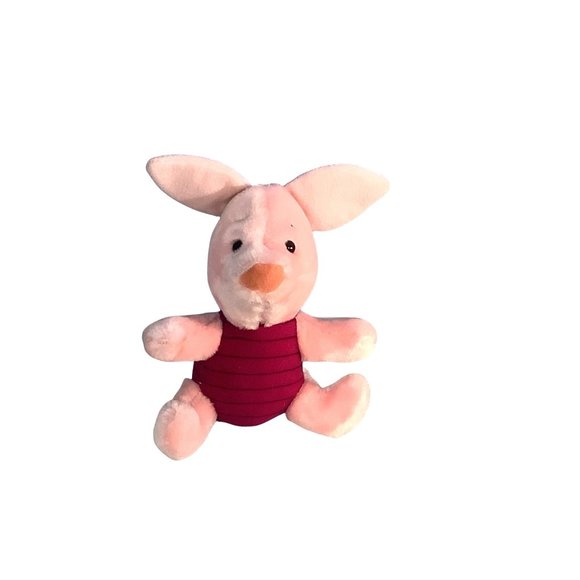 Sears Walt Disney Piglet 6" Plush Doll Winnie the Pooh Stuffed Animal Vintage - Picture 7 of 7